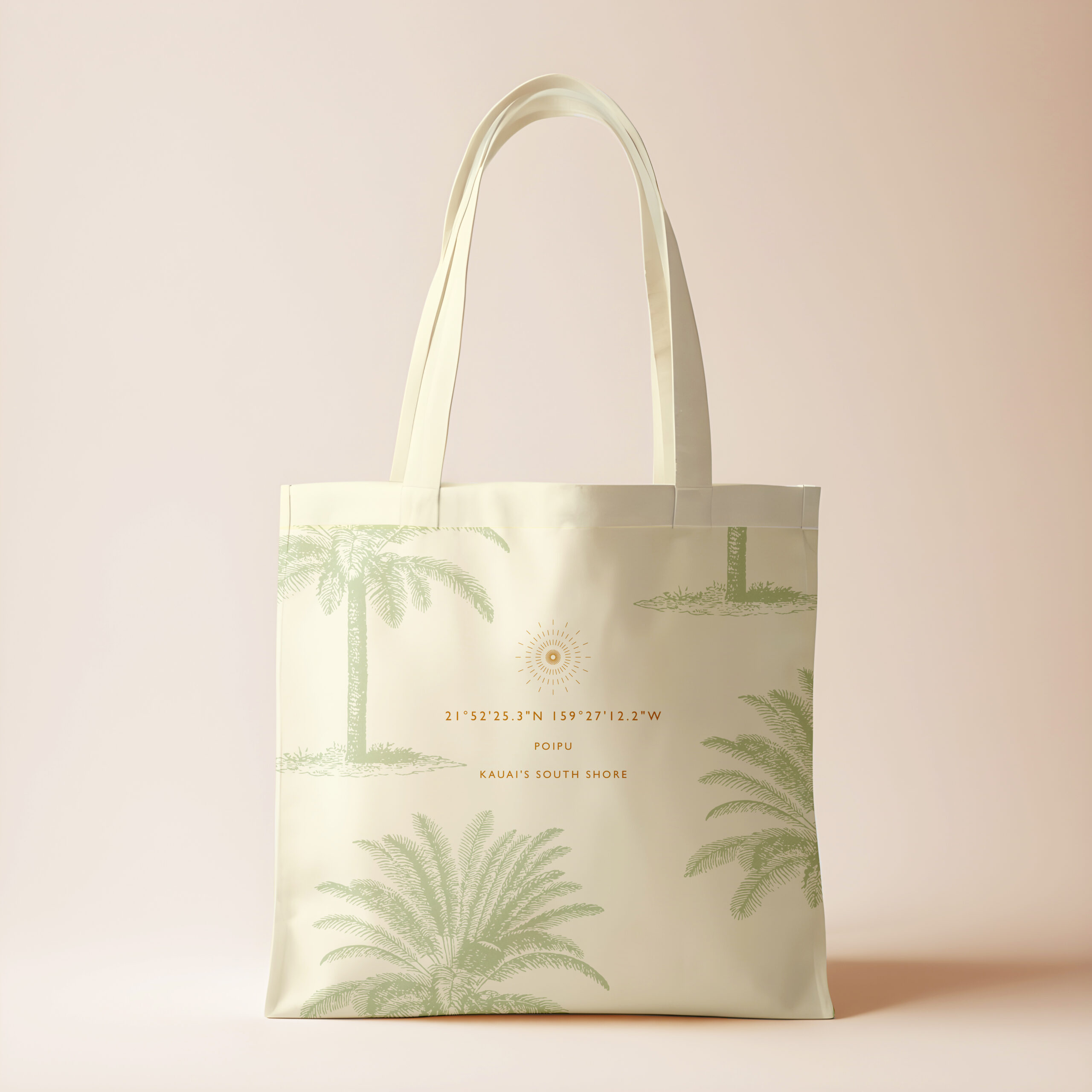 Tote bag Aloha Palm